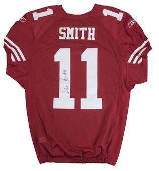 2011 Alex Smith Game Used & Signed San Francisco 49ers Home Jersey Used on 10/30/2011 (NFL-PSA/DNA)